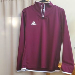 Adidas Long Sleeve Climalite Athletic Jacket
